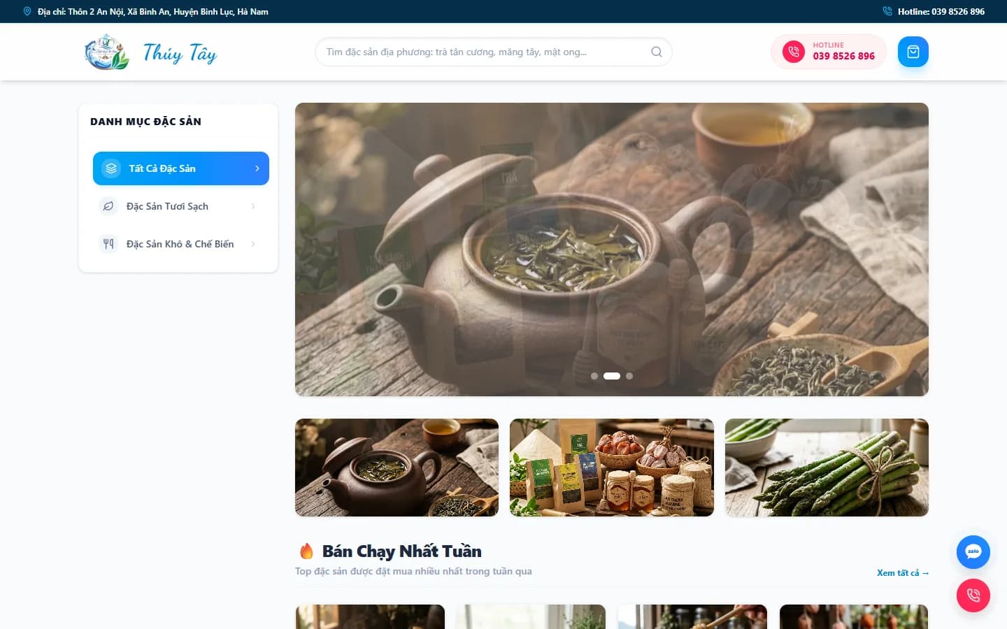 Thủy Tây Đặc Sản